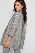 Thumbnail for your product : boohoo Check Blazer