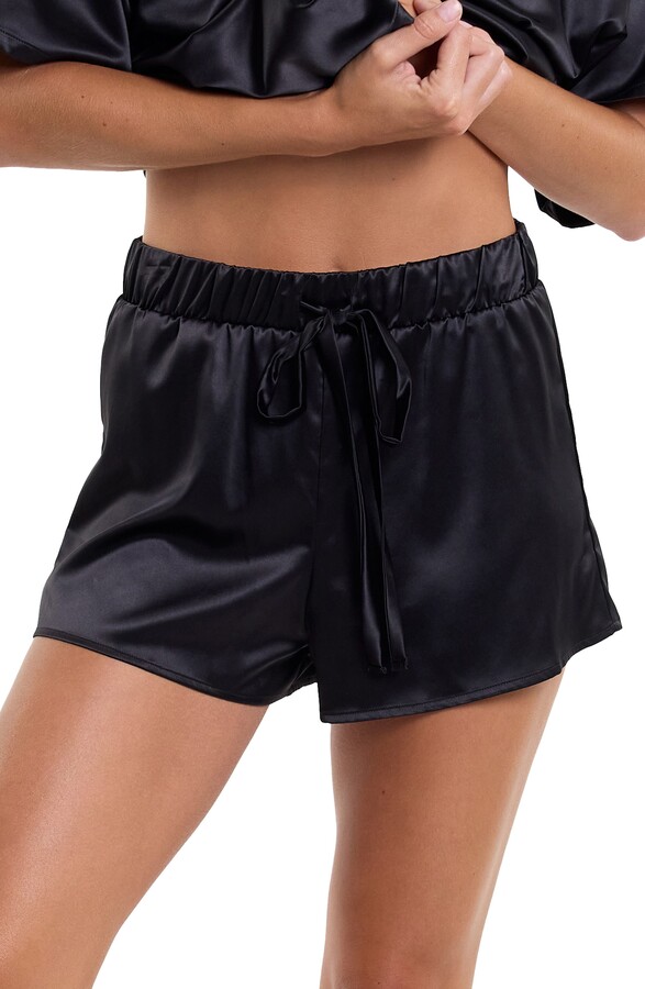 Hanky Panky Satin Pajama Shorts