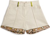 Thumbnail for your product : Pucci Junior Contrast-Trim Tailored Shorts (6-14 Years)