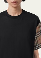 Thumbnail for your product : Burberry Oversized Vintage Check T-Shirt