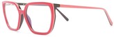 Thumbnail for your product : Marni Colour-Block Square Glasses