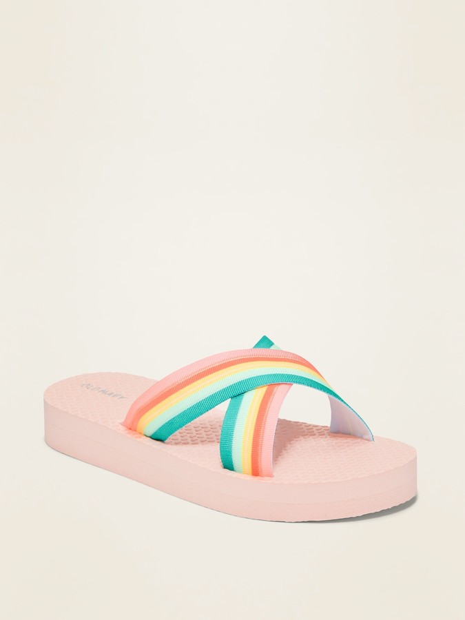 old navy platform flip flops
