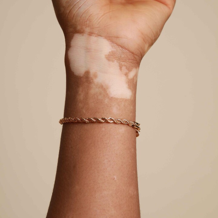 ASTRID & MIYU Rope Bold Chain Bracelet in Gold ShopStyle