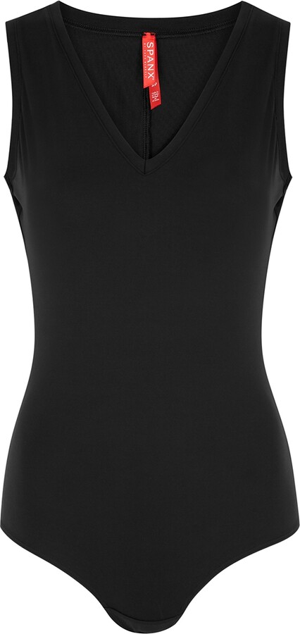 Spanx Suit Yourself Stretch-jersey Bodysuit - Black - S - ShopStyle