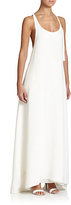 Thumbnail for your product : Adam Lippes Crepe Racerback Gown