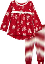 Thumbnail for your product : Burt's Bees Baby Snowflakes Organic Cotton Tunic & Leggings Set