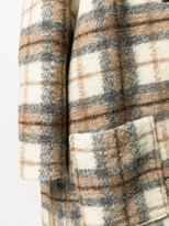 Thumbnail for your product : Etoile Isabel Marant Checked Button-Up Coat