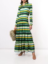 Thumbnail for your product : Gianluca Capannolo Stripe Tier Dress