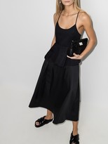 Thumbnail for your product : Tibi tied waist A-line skirt