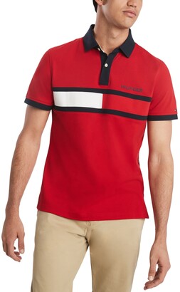 Tommy Hilfiger Men's Custom Fit Holly Polo Shirt