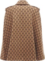 Thumbnail for your product : Gucci GG Wool cloth cape