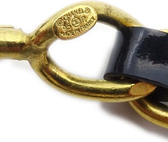 Chanel Pre-owned 1995 CC rhinestone-embellished Belt - Gold