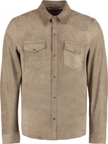 Thumbnail for your product : Salvatore Santoro Suede Overshirt