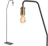 Thumbnail for your product : Starkey Floor Lamp, Black and Brass