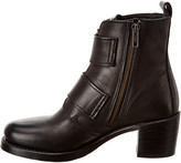 Thumbnail for your product : Frye Sabrina Double Buckle Leather Bootie