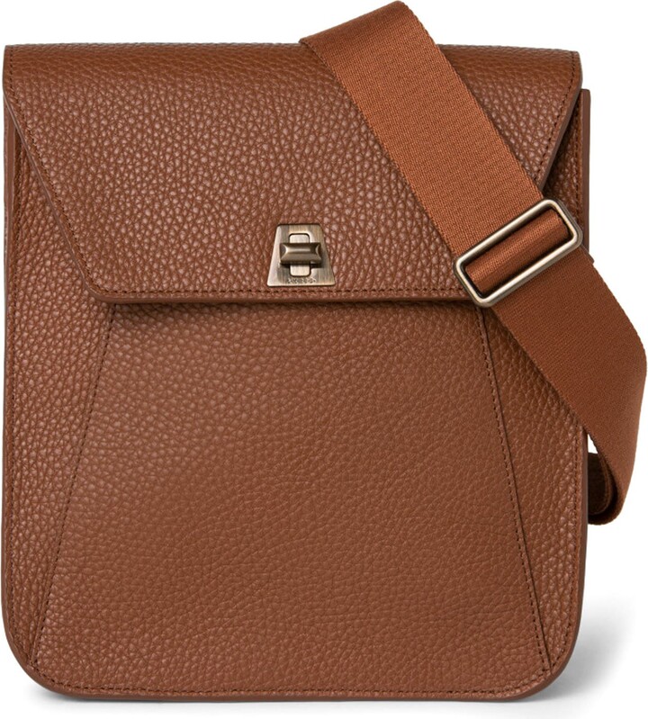 Akris Small Anouk Leather Crossbody Bag