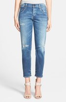 Thumbnail for your product : Citizens of Humanity 'Emerson' Destroyed Slim Boyfriend Jeans (Stetson)