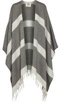 Thumbnail for your product : Figue Raj Fringed Striped Alpaca Cape