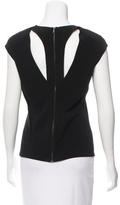 Thumbnail for your product : Narciso Rodriguez Short Sleeve Cutout Top w/ Tags