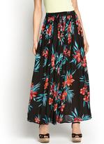 Thumbnail for your product : South Crinkle Fashion Maxi Skirt - Tropical Floral