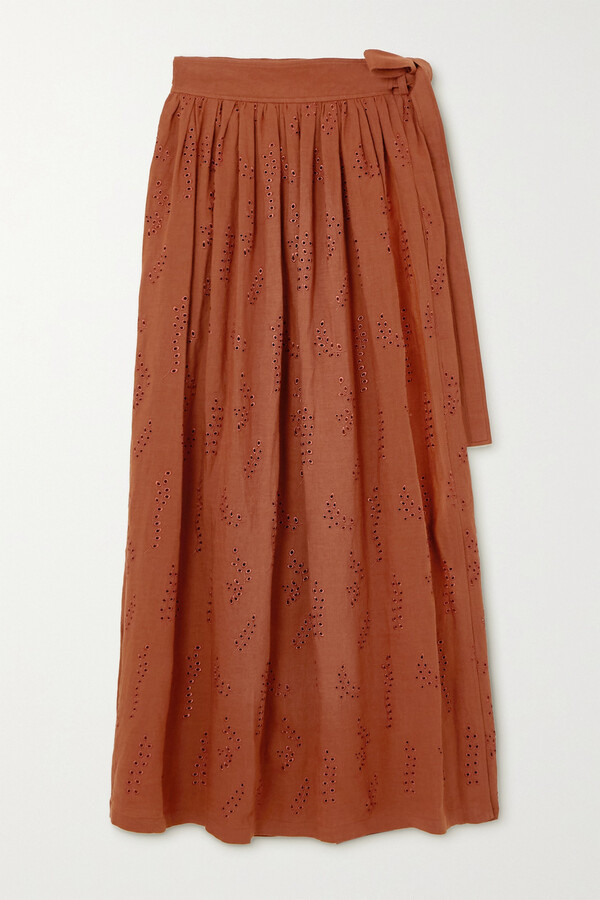 【送料&関税込】ChloAC Paloma ChloA£AC X Eres Skirt A.P.C. Women's Love Skirt - Indigo | Coggles