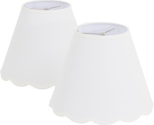 TJMAXX 2Pk Scalloped Lamp Shades Set