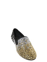 Thumbnail for your product : 10mm Gradient Embellished Suede Loafers
