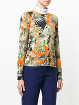 Thumbnail for your product : Blugirl jungle slim-fit cardigan