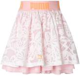 Thumbnail for your product : Sophia Webster Puma X patterned layered skirt