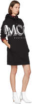 Thumbnail for your product : McQ Black Logo Oversized Hoodie Dress