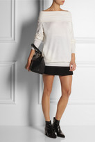 Thumbnail for your product : Stella McCartney Off-the-shoulder wool sweater