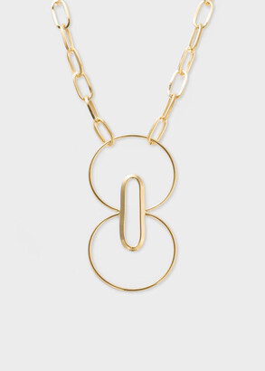 Paul Smith Gold 'Sky' Long Necklace by Isabelle Michel Bijoux - ShopStyle