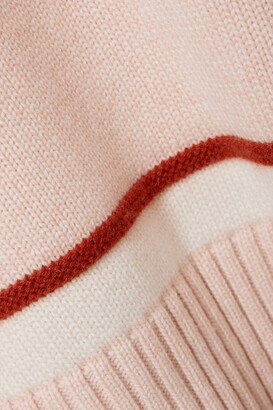 Loro Piana Striped Cashmere Sweater - Pink