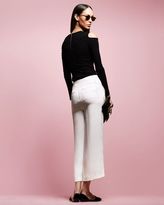 Thumbnail for your product : Theyskens' Theory Wide Leg Silk Pant: White