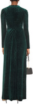 Thumbnail for your product : Galvan Winter Velvet-jacquard Gown