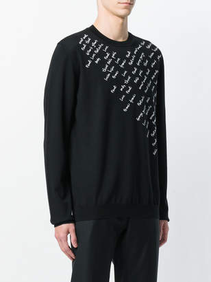 Fendi embroidered pullover