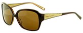 Thumbnail for your product : Tommy Bahama TB7017 200 Brown Fashion Sunglasses Brown Polarized Lens