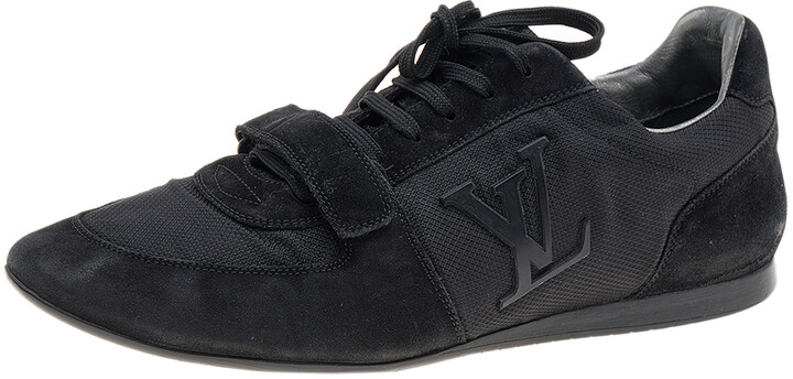 Louis Vuitton Dark Blue Epi Leather Sneakers (Men's), 9 - BOPF