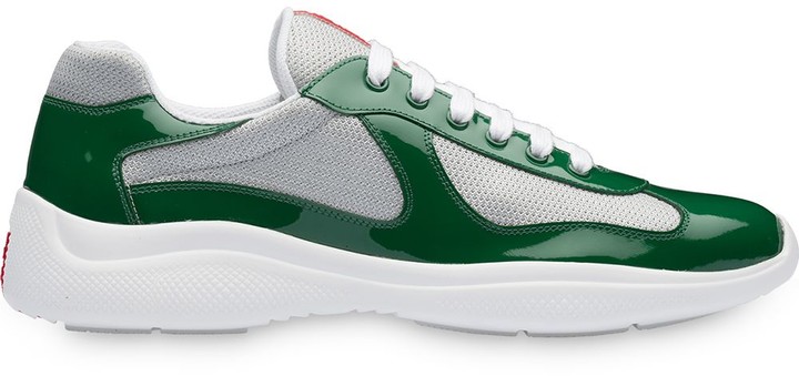 Prada Green Men's Sneakers & Athletic Shoes | ShopStyle