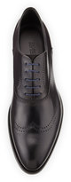 Thumbnail for your product : HUGO BOSS Gennot Perforated Wing-Tip, Black