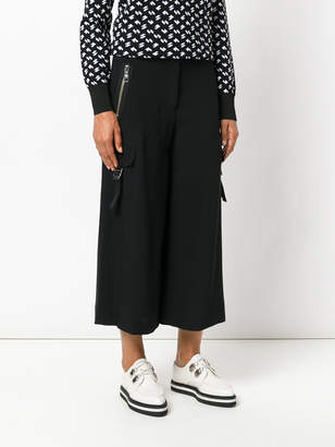 Versus cropped wide-leg trousers