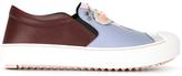 Thumbnail for your product : Fendi Faces slip-on sneakers