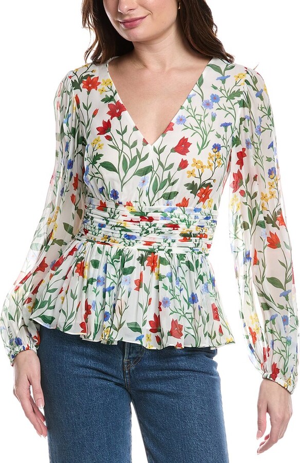 Botanica Fleur Peplum Blouse
