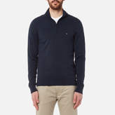 Thumbnail for your product : Tommy Hilfiger Men's Plaited Cotton/Silk Zip Neck Knit Sweater
