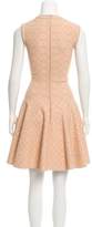 Thumbnail for your product : Alaia Textured Fit and Flare Dress