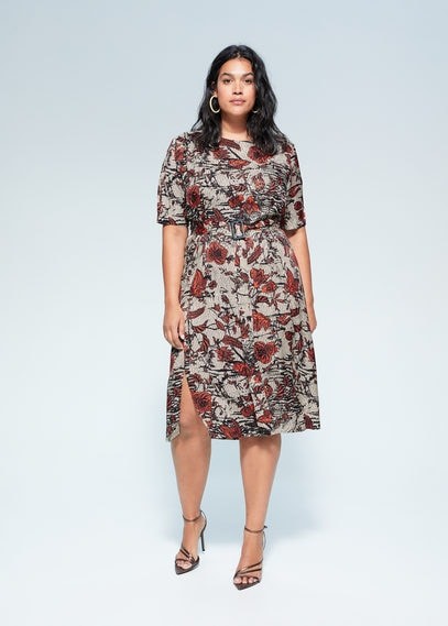 mango plus size dresses