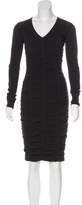 Thumbnail for your product : Opening Ceremony Long Sleeve Knee-Length Dress