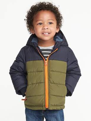 Old Navy Color-Blocked Frost-Free Hooded Jacket for Toddler Boys