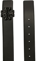 Thumbnail for your product : Tory Burch Eleanor leather logo belt