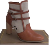 Thumbnail for your product : Vanessa Bruno Beige Leather Ankle boots